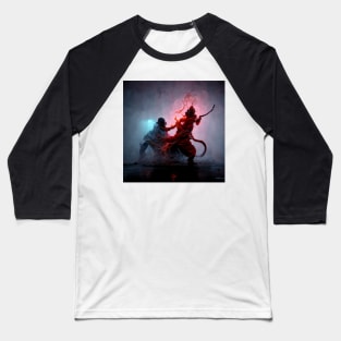 Demon Fight Baseball T-Shirt